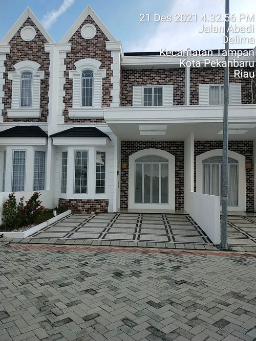foto tampak rumah tipe ATHENA perumahan CEMARA SUITES