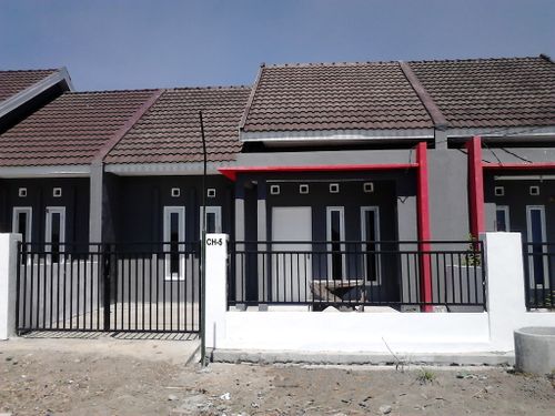 foto tampak rumah tipe 54/98 perumahan GRAHA ASRI SUKODONO TAHAP 4
