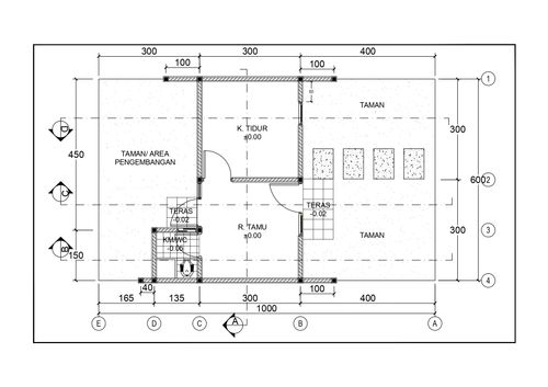 foto denah rumah tipe New Casa 2178 perumahan Villa Mutiara Cikarang 2