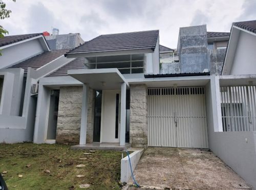foto tampak rumah tipe AGATE perumahan CITRASUN GARDEN SEMARANG