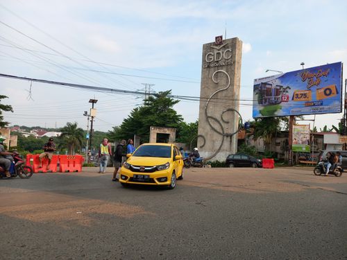 foto gerbang perumahan Grand Depok City - Cluster Melati