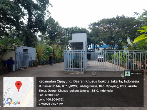 foto gerbang perumahan AZALEA RESIDENCE