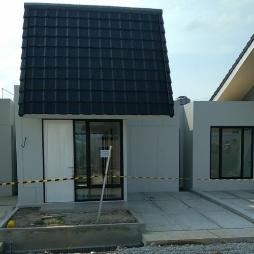 foto tampak rumah tipe ANGGANA perumahan Grand Cikarang City 1