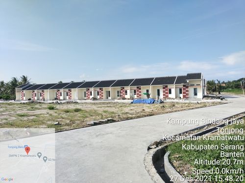 foto posisi tengah perumahan EMERALD VILLAGE