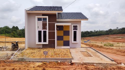 foto contoh rumah perumahan PERMATA LAND 2 BLOK JASPER