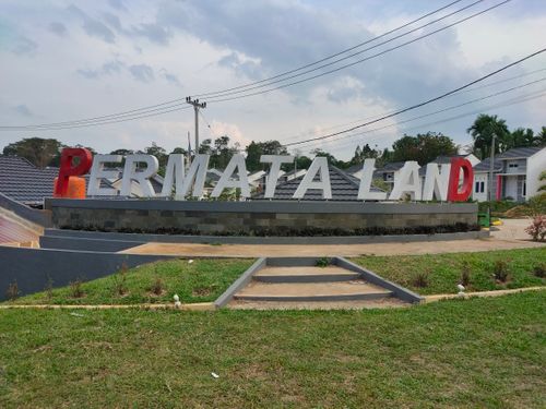 foto gerbang perumahan PERMATA LAND 2 BLOK JASPER