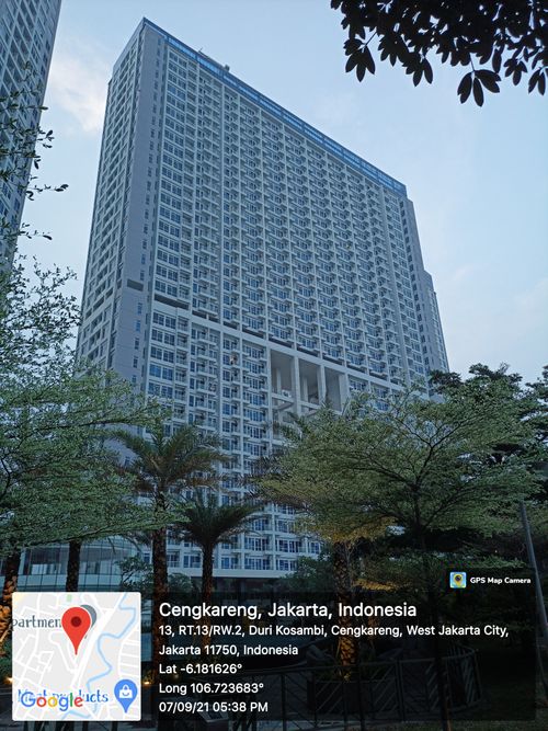 foto gerbang perumahan Puri Mansion Apartment