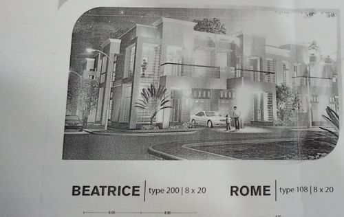 foto tampak rumah tipe BEATRICE perumahan KOMPLEKS PADANG HIJAU