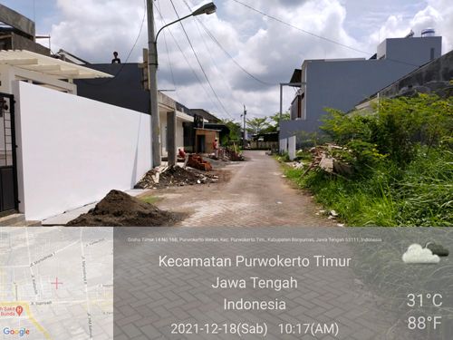 foto posisi tengah perumahan GRAHA TIMUR