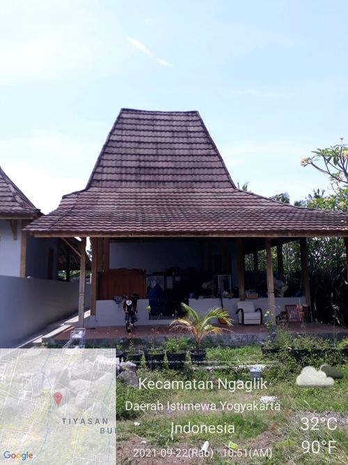 foto tampak rumah tipe Standar Non Hook 2 perumahan PONDOK PERMAI KALIURANG
