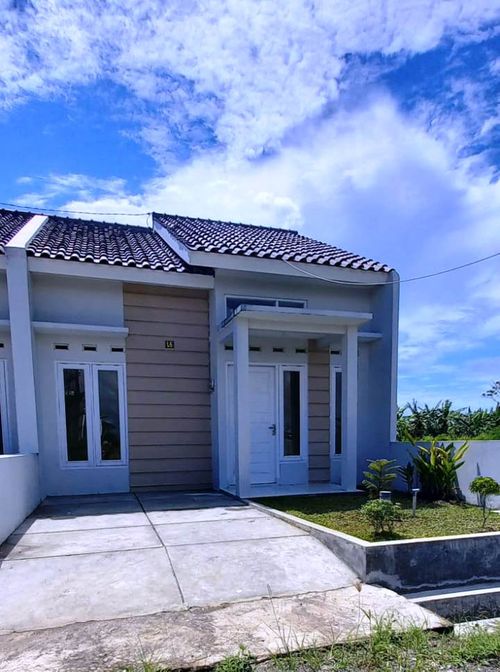 foto tampak rumah tipe 38 Belakang perumahan Perumahan Taman Setiabudi