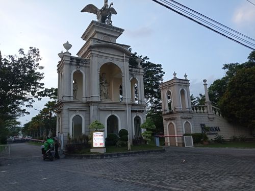 foto posisi tengah perumahan Nirvana Residence