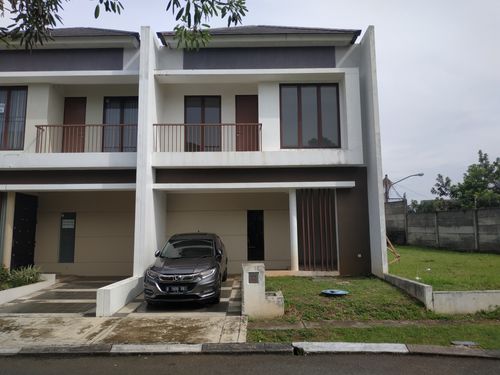 foto tampak rumah tipe FIERA perumahan GRAHA RAYA FIERA