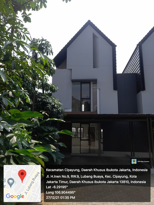 foto tampak rumah tipe AZALEA-6A perumahan AZALEA RESIDENCE