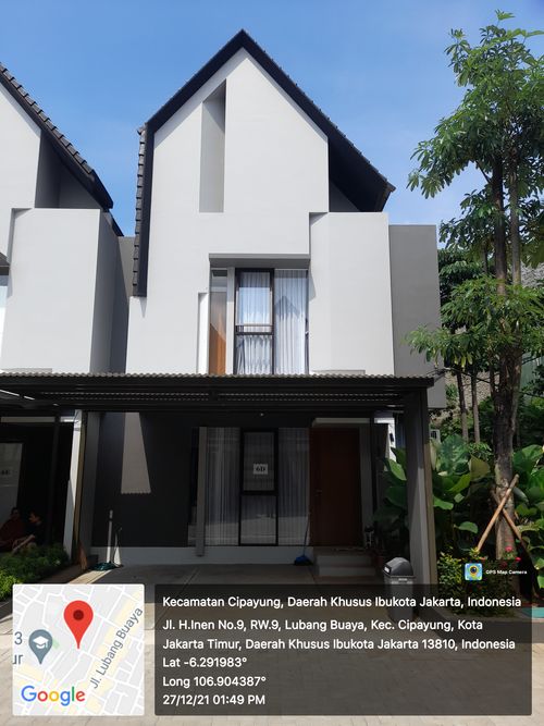 foto tampak rumah tipe AZALEA-6D perumahan AZALEA RESIDENCE