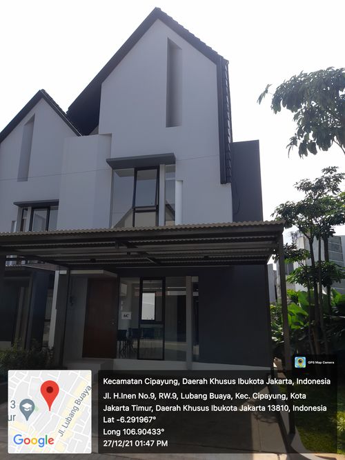 foto tampak rumah tipe AZALEA-6C perumahan AZALEA RESIDENCE