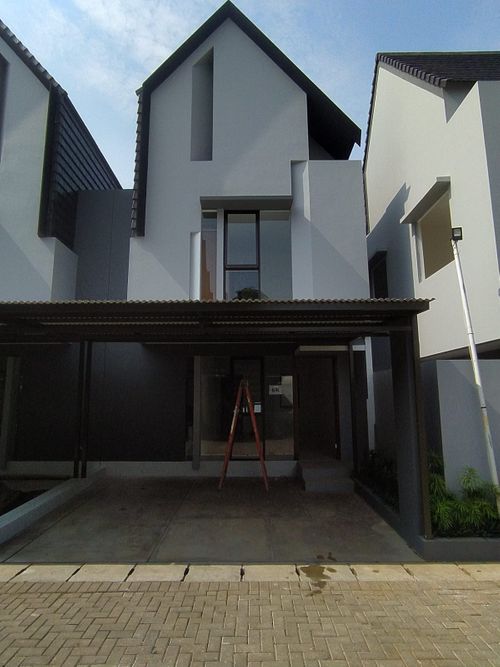 foto tampak rumah tipe AZALEA-6K perumahan AZALEA RESIDENCE