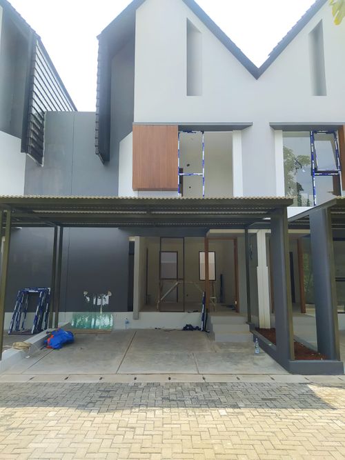 foto tampak rumah tipe AZALEA-6I perumahan AZALEA RESIDENCE