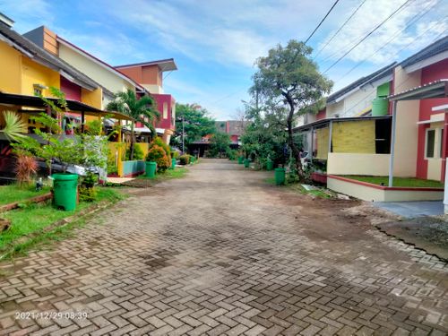 foto posisi tengah perumahan Mutiara City