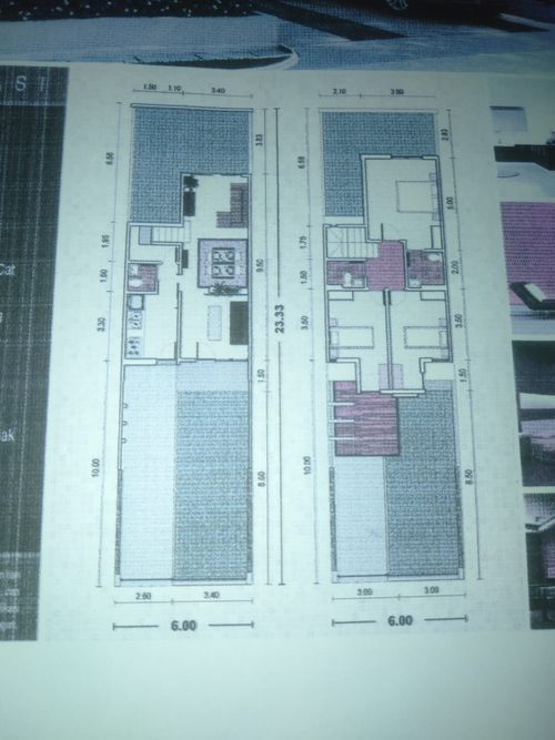 foto denah rumah tipe 122/140 perumahan KO MANHATTAN KAV-06 (JL. GRAHA INDAH I/6)