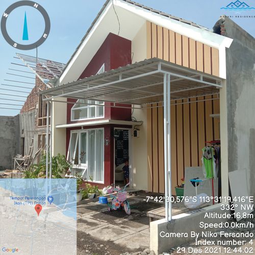 foto contoh rumah perumahan PERUM BAHARI RESIDENCE 02