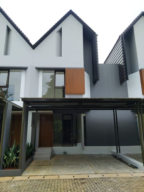 foto tampak rumah tipe AZALEA-6H perumahan AZALEA RESIDENCE
