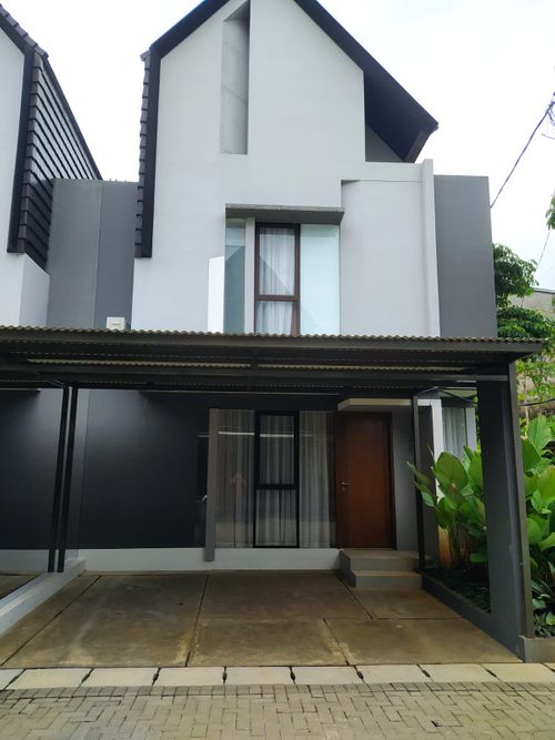 foto tampak rumah tipe AZALEA-6N perumahan AZALEA RESIDENCE
