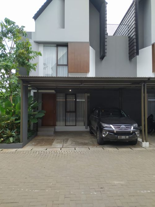foto tampak rumah tipe AZALEA-6O perumahan AZALEA RESIDENCE