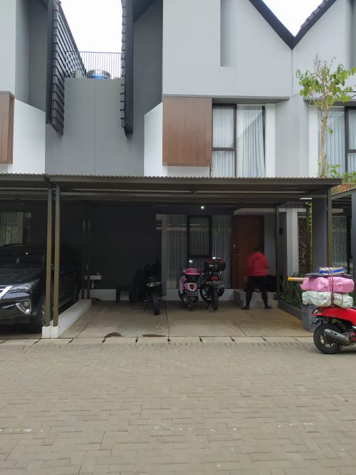 foto tampak rumah tipe AZALEA-6Q perumahan AZALEA RESIDENCE