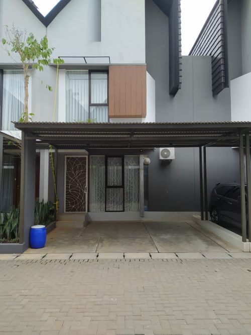 foto tampak rumah tipe AZALEA-6S perumahan AZALEA RESIDENCE
