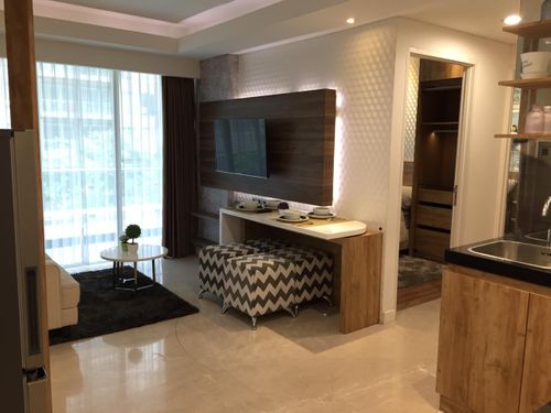 foto tampak rumah tipe 3 Bedroom B1520 perumahan landmark residence apartemen