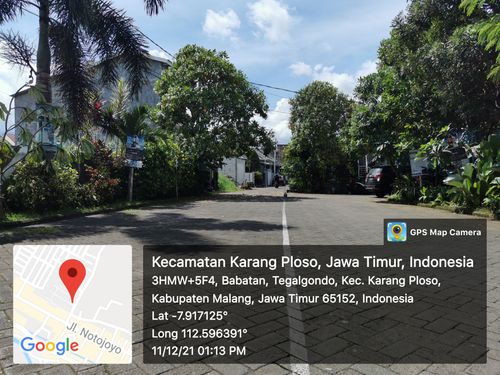 foto posisi tengah perumahan D'SOETA RESIDENCE