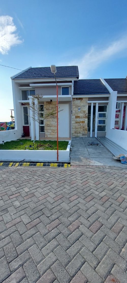 foto tampak rumah tipe PERMATA T.38/66 DD 11 perumahan PERMATA REGENCY