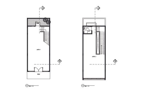 foto denah rumah tipe STANDART perumahan Puri Jaya 15