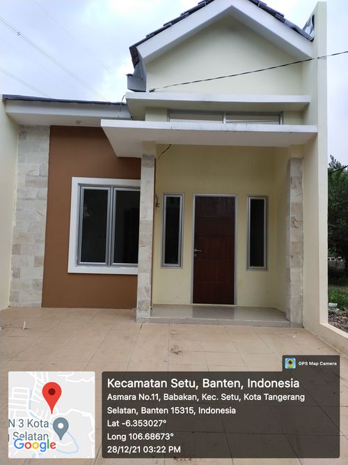 foto contoh rumah perumahan Puri Serpong 1
