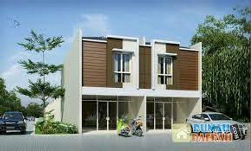foto tampak rumah tipe RUKO perumahan REGENCY ONE POGOT