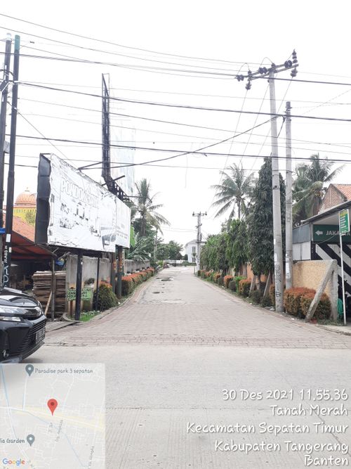 foto gerbang perumahan Cluster Pondok Jaya