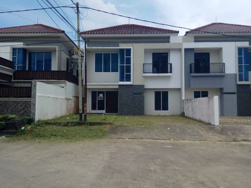 foto tampak rumah tipe New Spinel perumahan BUMI SEMPAJA CITY SAMARINDA