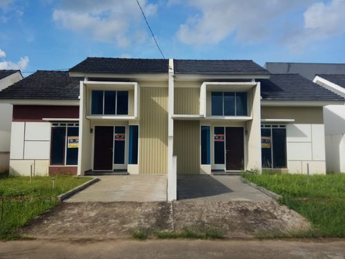 foto tampak rumah tipe Sapphire perumahan BUMI SEMPAJA CITY SAMARINDA