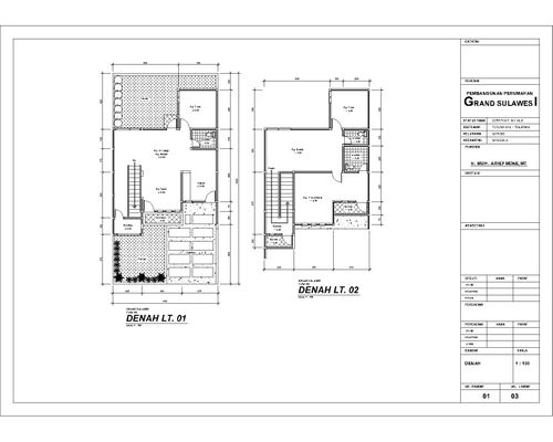 foto denah rumah tipe 130 perumahan Grand .S toddopuli