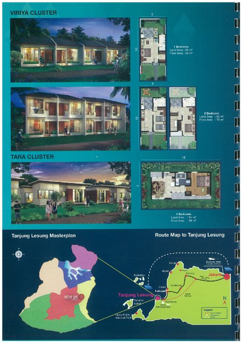 foto denah rumah tipe VIRIYA perumahan LADDA BAY VILLAGE
