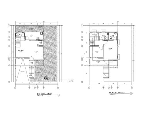 foto denah rumah tipe hook70 perumahan Bandung City View 2