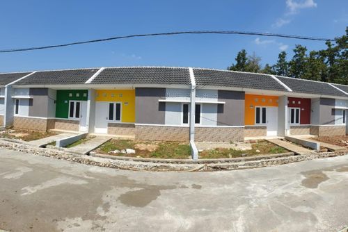 foto tampak rumah tipe 27/60 KOMERSIL perumahan Kebun Kembang Asri