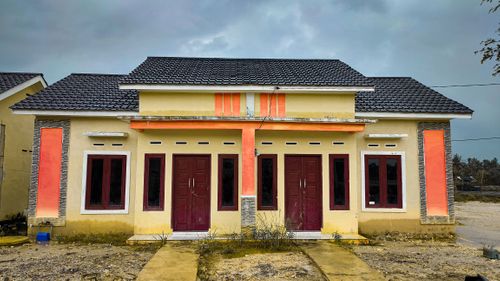 foto tampak rumah tipe 36 perumahan VILLA ASRI DARUSSALAM INDAH 4