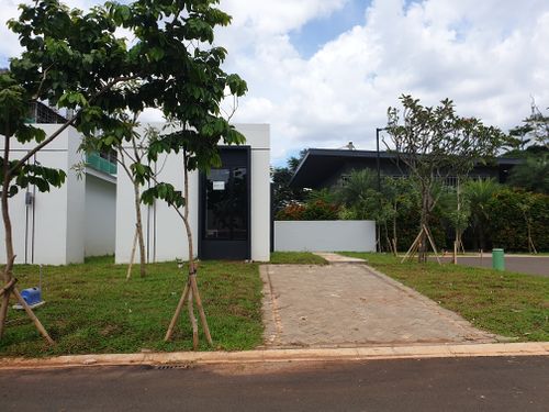 foto tampak rumah tipe FREIJO 27 HOOK 3 perumahan PERUMAHAN PODOMORO RIVER VIEW