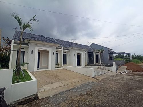 foto tampak rumah tipe 35/102 dr arie perumahan LAPALMA RESIDENCE