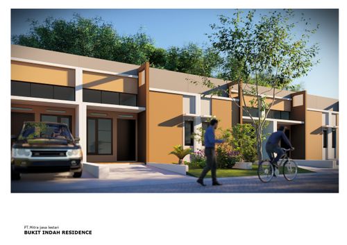 foto tampak rumah tipe 38 perumahan BUKIT INDAH RESIDENCE