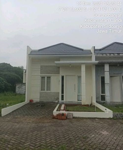 foto tampak rumah tipe 36 perumahan ROYAL INDAH REGENCY