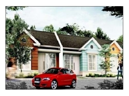 foto tampak rumah tipe 32/60 perumahan Puri Pasundan 2