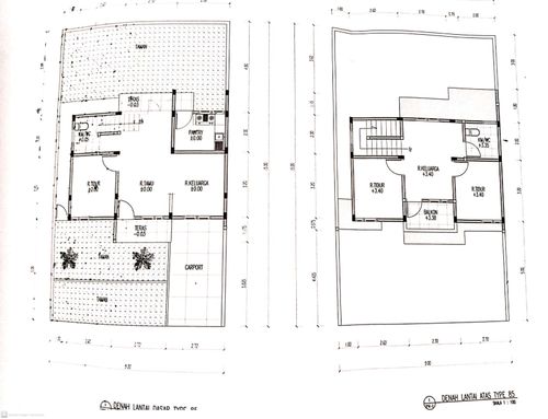 foto denah rumah tipe GRACEWOOD No. 21 perumahan GRAND MAYASARI ESTATE